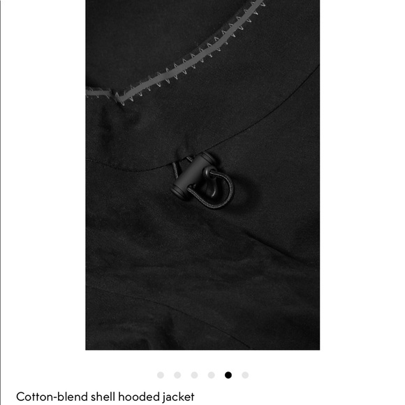 TEMPLA Cotton-blend shell hooded jacket - Picture 5 of 6